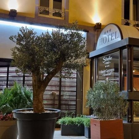 Logis Hotel Schaeffer- Restaurant Le Saint Georges Serrieres  Экстерьер фото